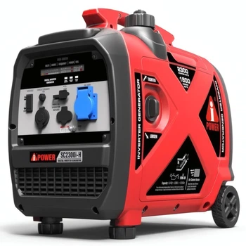 Бензогенератор инверторный A-iPower SC2300i-H, 1.8/2.3 кВт, чистая синусоида, ручной старт, бак 4.2 л, до 6.5 ч, 63 дБ, 23 кг