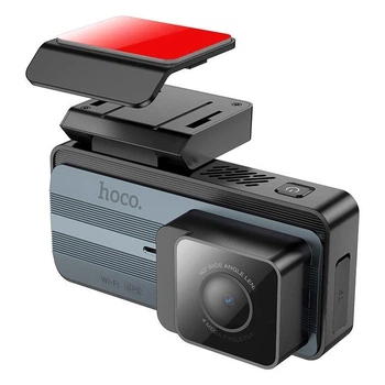 Відеореєстратор HOCO DV12 комплект із другою задньою камерою + 2K GPS WiFi