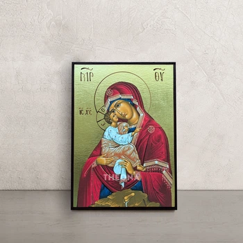 Почаевская икона Божией Матери 10×14 см