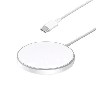 Бездротовий зарядний пристрій REMAX Jinga Series 15W Magnetic Wireless Fast Charger RP-W58 White