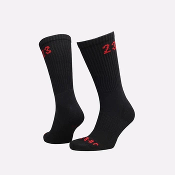 Носки Nike U JORDAN ESSENTIAL CREW 3PR черный, красный Уни 38-42 3 пары