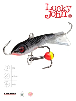 Балансир Lucky John CLASSIC 4.5 50мм 10г морозостійкий пластик колір 13H