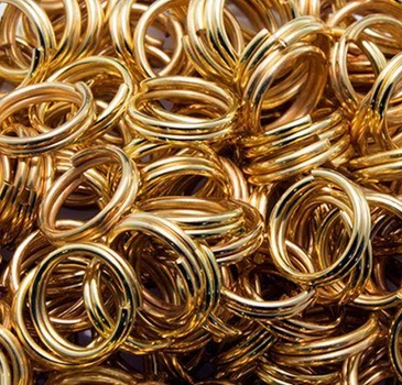 Кільця двійні 6мм золото 50г (жз-03а5)