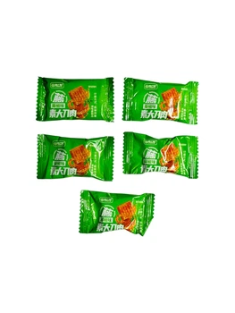 Набор латяо из 5 мини острых пластов с перцем Spicy LAMESHAO Mini-Latiao Green