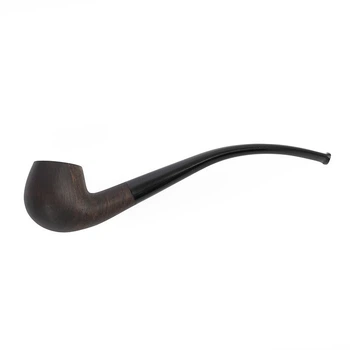 Люлька для куріння Muxiang Ebony Wood Churchwarden without filter 0053