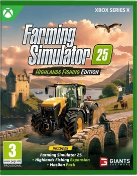 Gra XSX Farming Simulator 25: Highlands Fishing Edition (Blu-ray płyta) (4064635510675)