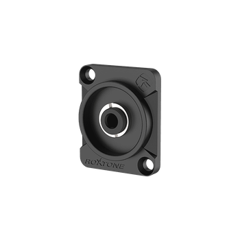 Разъем Roxtone RM-J3FD-B 3.5mm stereo jack female (мама) панельный