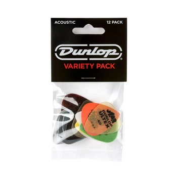 Набор медиаторов Dunlop PVP-112 Acoustic Guitar Variety Pack (12 шт.)
