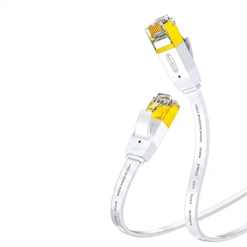 Патч-корд SAMZHE 6200PBS Cat 6 UTP 1 Гбит/с плоский 20 м Белый