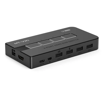 KVM-перемикач MT-Viki MT-KH2S 4-портовий HDMI 4K 60 Гц