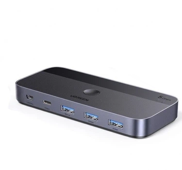 KVM-перемикач UGREEN 15705 4-портовий USB 3.0