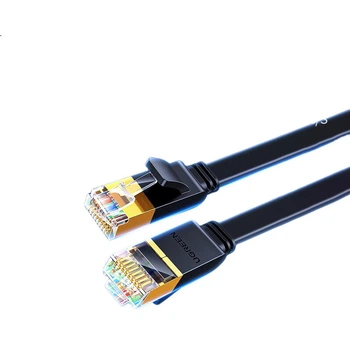 Патч-корд Ugreen Cat 7 экранированный медный плоский 10 Гбит/с 10 м (11265)