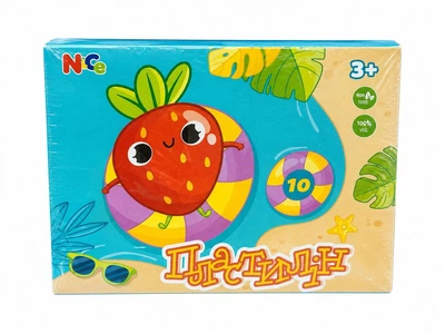 Пластилин, 10 цветов, 240г, со стеком (832510)