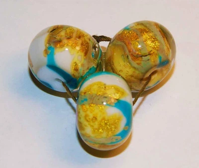 Набір скляних намистин 13мм * 17мм отв:2мм № 2207 ISTA Lampwork