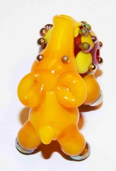 Стеклянная бусина 25*10*17мм отв: 2 мм № 2638 ISTA Lampwork