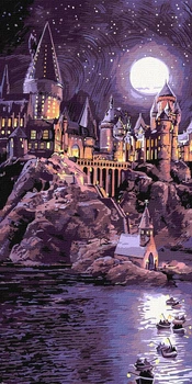 Картина по номерам WB Harry Potter: Прибытие в Хогвартс KHO5265