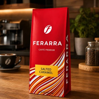 Кава Ferarra Caffè Premium Salted Caramel зі смаком солоної карамелі 1 кг