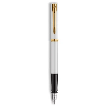 Ручка перьевая Waterman IMPRESSION White GT FP F