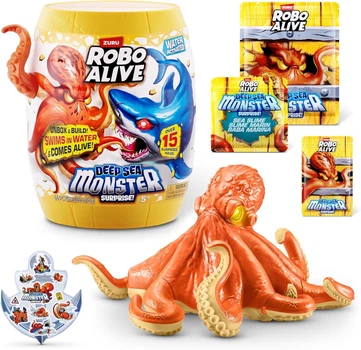 Игровой набор Robo Alive Глубоководный сюрприз Осьминог S1 (71155B)