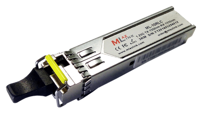 Модуль MlaxLink оптичний одноволоконний SFP-WDM-03 км-1550/1310 нм-1,25 Гб/с LC(ML-10RLC)