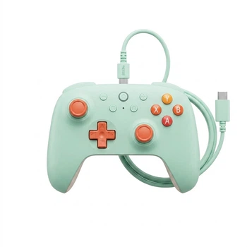 Проводной геймпад 8BitDo Hunter 2 Youth Edition PC/Android Cyan/Orange