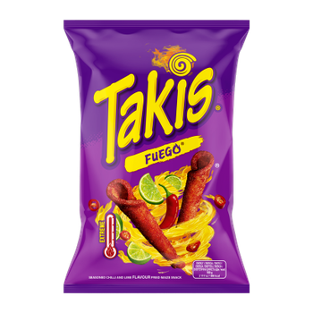 Кранчи Takis Fuego Чили Лайм 100g