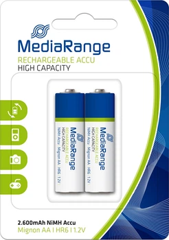 Akumulator MediaRange AA HR6 1.2 V 2 szt. (MRBAT123)