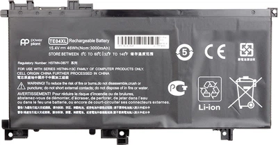 Акумулятор PowerPlant для ноутбуків HP Omen 15 AX200 (HSTNN-DB7T, TE04) 15.4V 3000mAh (NB461462)