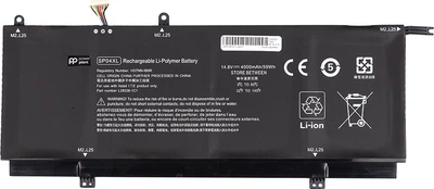 Акумулятор PowerPlant для ноутбуків HP Spectre x360 Convertible 13T-AP000 (SP04XL) 14.8V 4000mAh (NB462216)