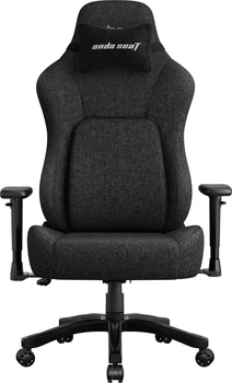 Fotel gamingowy Anda Seat Phantom 4 L do 100 kg Black Fabric (AD18YSD-72-B-F-B01)