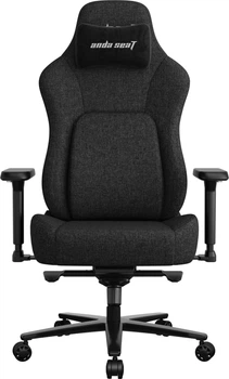 Fotel gamingowy Anda Seat Phantom 4 Pro L do 100 kg Black Fabric (AD18YSDC-72-B-F-B02)