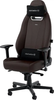 Крісло геймерське NOBLECHAIRS Legend штучна шкіра Коричневе (NBL-LGD-GER-JED)