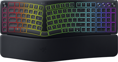 Klawiatura bezprzewodowa Razer Pro Type Ergo Bluetooth/USB/Wireless ENG Black (RZ03-05440100-R3M1)
