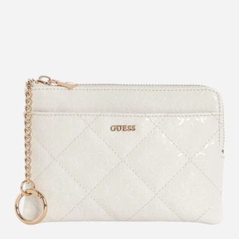 Кошелек женский из искусственной кожи для карточек Guess Libby 124338044 Молочный (1161914872)