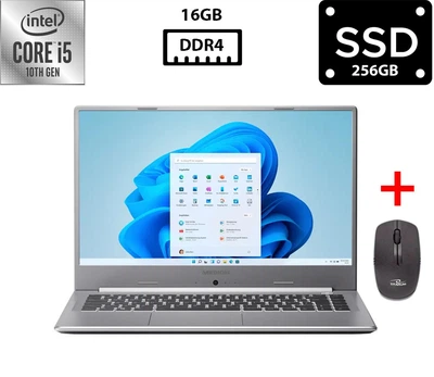 Ноутбук Medion Akoya S15447 15.6" IPS 1920x1080 Core i5-10210U 1.60GHz 16GB DDR4 SSD 256GB Intel UHD Graphics Камера (MAS15447R16S256A) Б/У + Подарок