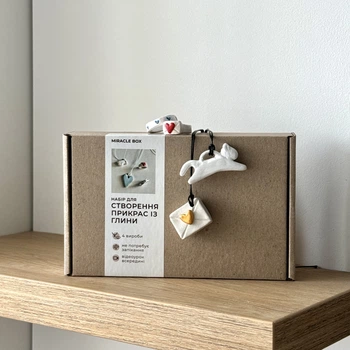 Набір для ліплення прикрас з глини