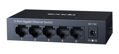 Коммутатор Tenda TEG1005D 5-портовый Gigabit Ethernet