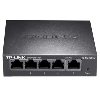 Комутатор TP-LINK TL-SG1005D 5 портів гігабітний сталевий корпус