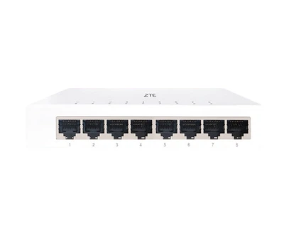 Коммутатор ZTE ZXSLC LGMA008, 8 портов, гигабитный, металлический