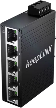 Коммутатор KeepLINK KP-9000 мини 5-портовый гигабитный