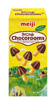 Печиво Chocolate Biscuits Chocorooms MEIJI 40 г