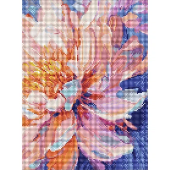 Алмазная мозаика "Симфония лепестков" ©art_selena_ua Идейка AMO20296, 30х40 см