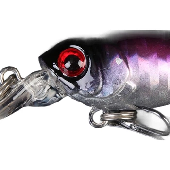 Штучна приманка Xionghuo Lure Mini Minnow, 5 штук, 3,9 г повільно тонучої плаваючої приманки Minnow, реалістична прісноводна рибоподібна приманка