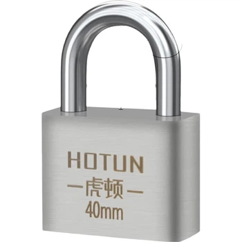 Водонепроницаемый навесной замок HOTUN из нержавеющей стали 304 для ящиков, шкафов, наружного применения, противоугонных окон, багажников автомобилей, SS40 мм.