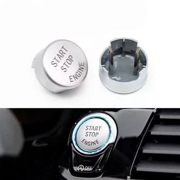 Кнопка START-STOP BMW F01 F02 F07 F10 F15 F16 F30 F31 F32 F48 G01 G02 G11 G12 G30 G31 G20 Silver
