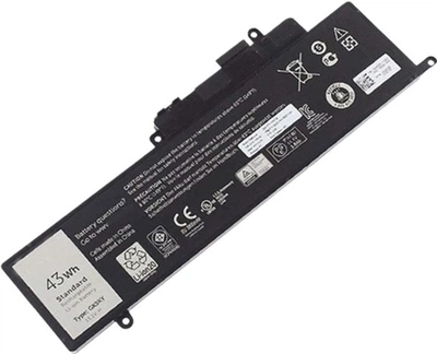 Bateria Dell do Dell Inspiron 11 3000 (GK5KY) 11.1V 43Wh (original) (NB440733)