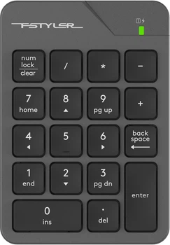Клавіатура бездротова A4Tech FGK21C Wireless Grey (4711421993982)