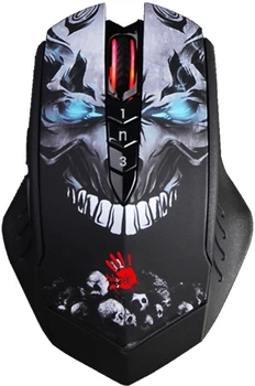 Mysz A4Tech Bloody R80 Plus USB Black Skull (4711421977326)