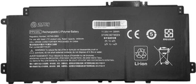 Bateria ExtraDigital Advanced do HP Pavilion 14-dv Series (PP03XL) 11.55V 3400mAh (NB462230)