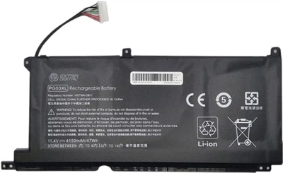 Bateria ExtraDigital Advanced do HP Spectre x360 15 (PG03XL) 11.4V 4150mAh (NB462117)